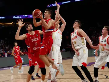 Serbia-Rusia del Eurobasket Serbia-Rusia del Eurobasket