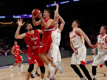 Serbia-Rusia del Eurobasket Serbia-Rusia del Eurobasket