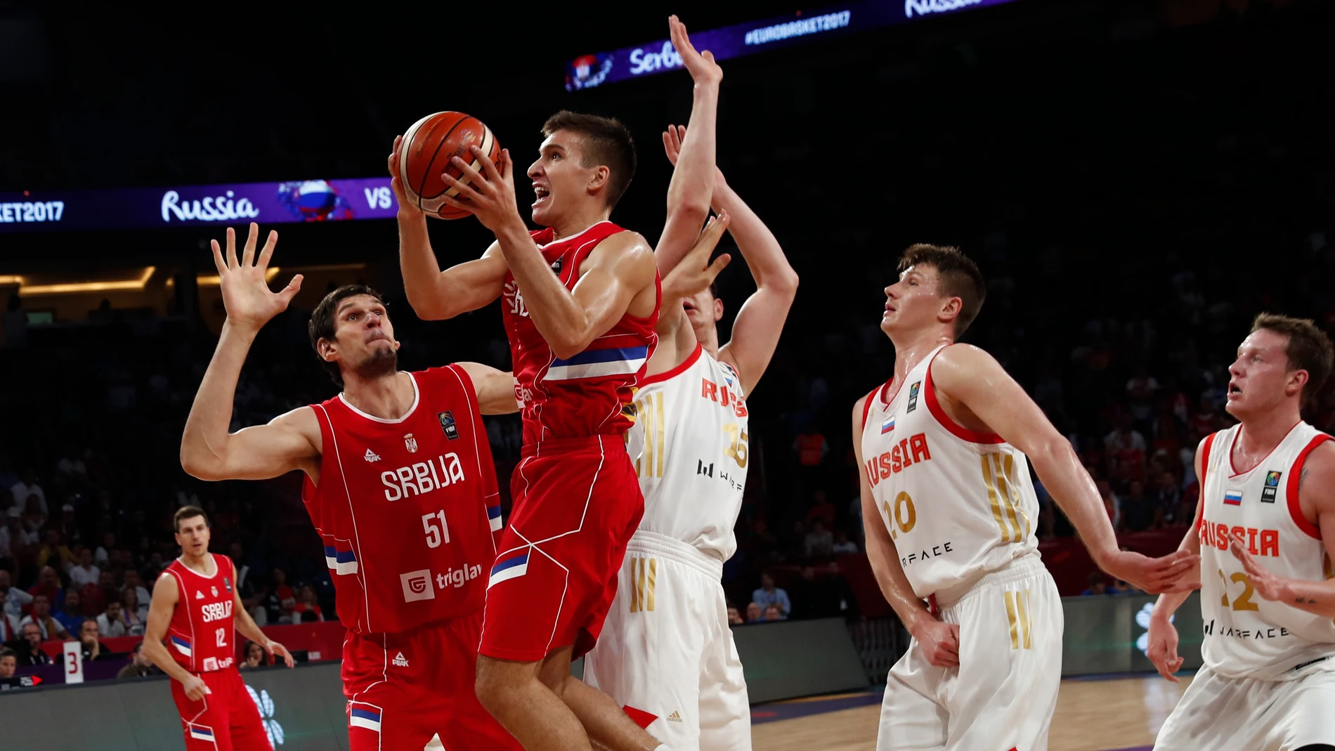 Serbia-Rusia del Eurobasket Serbia-Rusia del Eurobasket