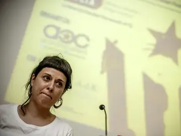 La exdiputada de la CUP Anna Gabriel La exdiputada de la CUP Anna Gabriel