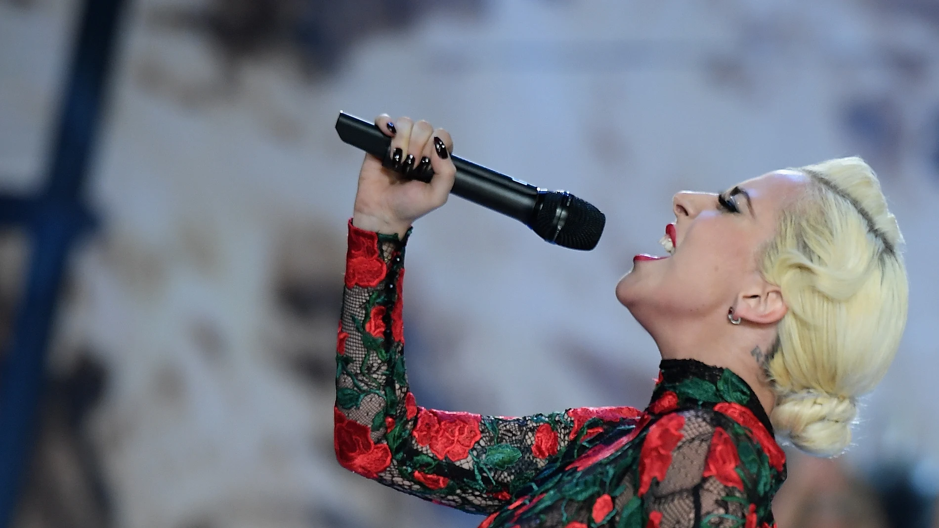 Lady Gaga durante su actuación en el desfile de Victoria's Secret Fashion Show 2016 Lady Gaga durante su actuación en el desfile de Victoria's Secret Fashion Show 2016