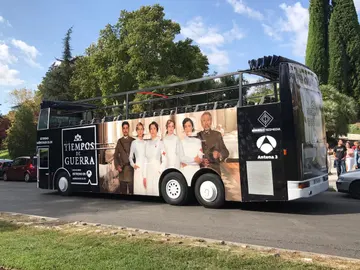 ¡El autobus de 'Tiempos de Guerra' ya ha empezado a rodas! ¡El autobus de 'Tiempos de Guerra' ya ha empezado a rodas!