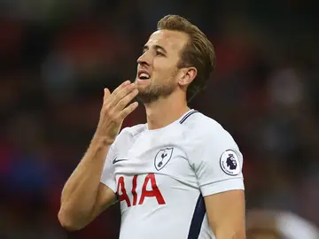Harry Kane lamenta una ocasión fallada con el Tottenham Harry Kane lamenta una ocasión fallada con el Tottenham