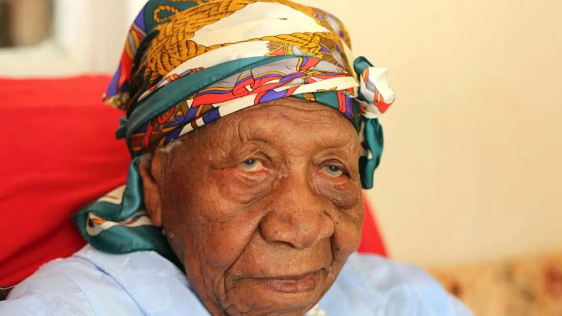 Violet Mosse-Brown, la persona más anciana del mundo en 2017 Violet Mosse-Brown, la persona más anciana del mundo en 2017