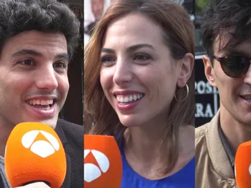 Los actores de 'Tiempos de guerra' desvelan impacientes cómo vivirán el estreno Los actores de 'Tiempos de guerra' desvelan impacientes cómo vivirán el estreno
