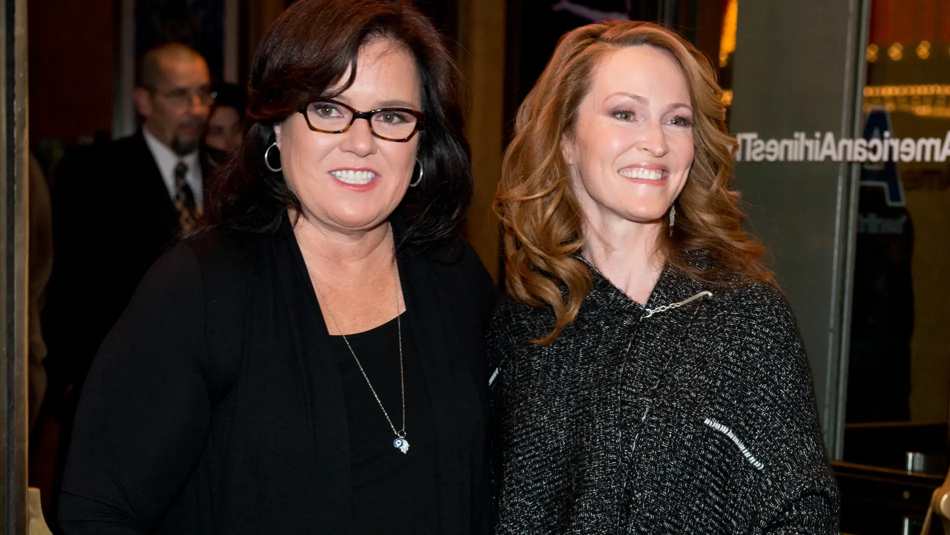 Rosie O'Donnell y Michelle Rounds