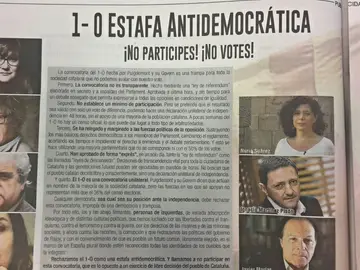 Manifiesto de artistas contra el 1-O Manifiesto de artistas contra el 1-O