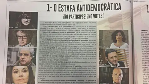 Manifiesto de artistas contra el 1-O Manifiesto de artistas contra el 1-O