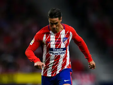 Fernando Torres, con el Atlético Fernando Torres, con el Atlético