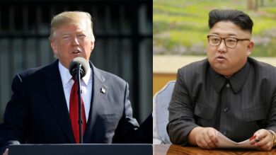 Trump se mofa de Kim Jong Un llamándole 'Hombre Cohete' en una conversación telefónica con su homólogo surcoreano