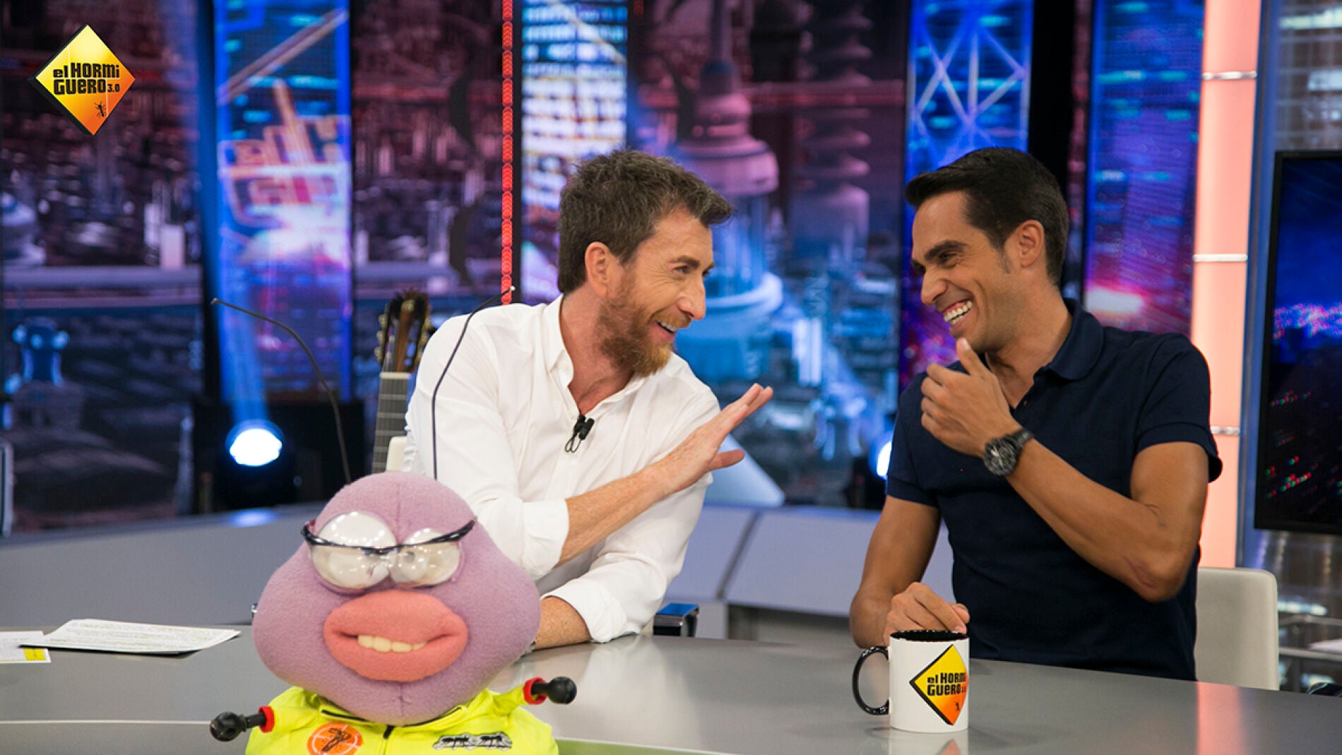El o&iacute;do de Alberto Contador, a examen en 'El Hormiguero 3.0'