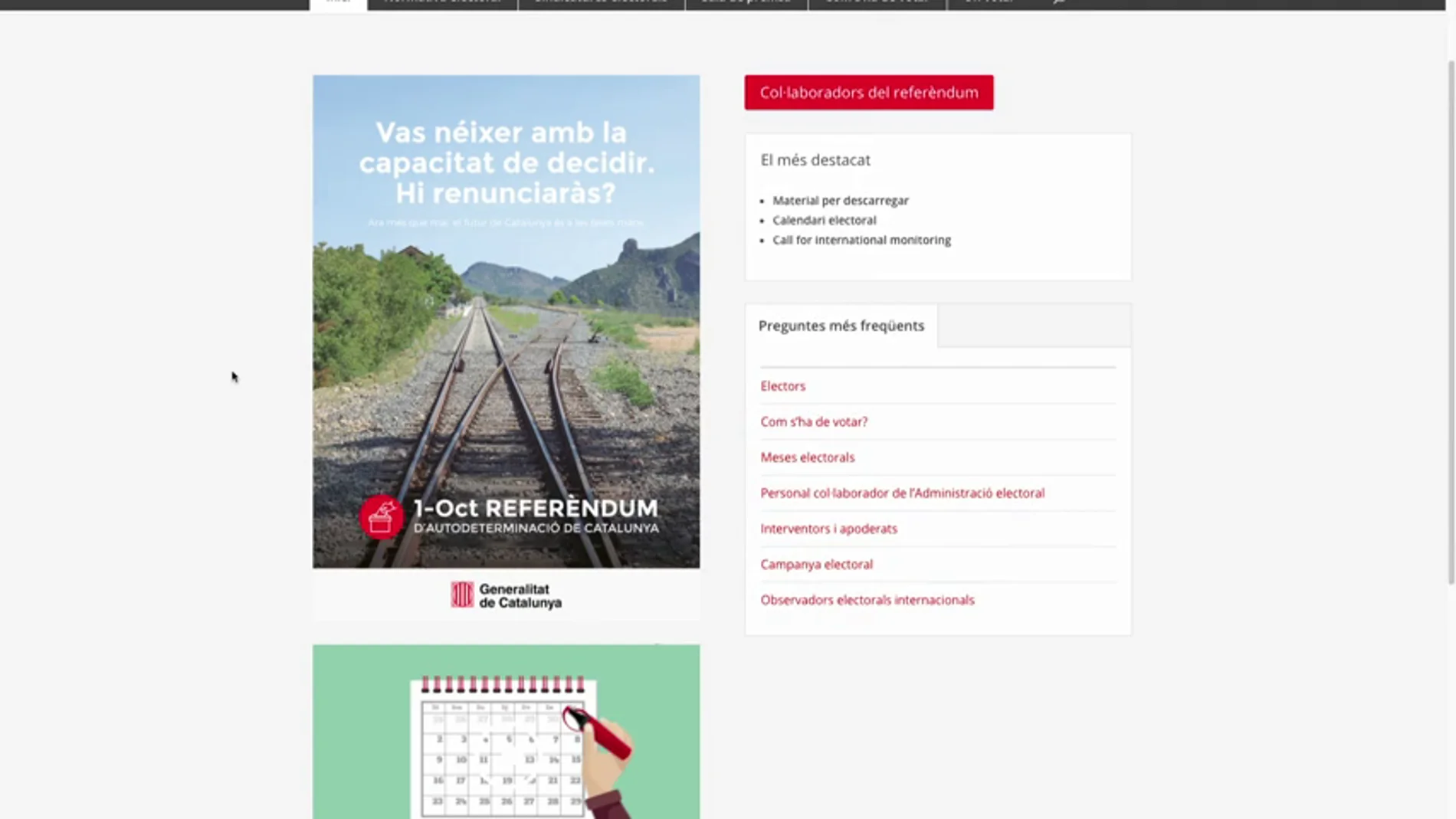 Puigdemont 'tuitea' el link a la web que revela dónde se podrá votar en el referéndum del 1-O Puigdemont 'tuitea' el link a la web que revela dónde se podrá votar en el referéndum del 1-O