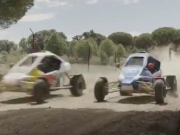 Carlos Sainz padre e hijo, compitiendo en una carrera