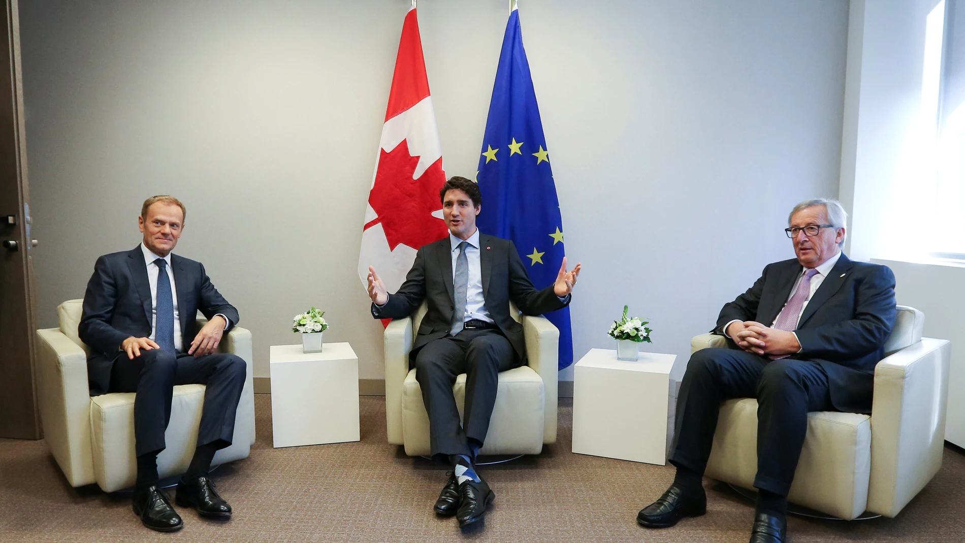 La UE quiere afianzar el modelo comercial del CETA, que hoy entra en vigor La UE quiere afianzar el modelo comercial del CETA, que hoy entra en vigor