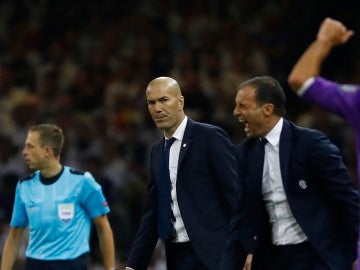 Zidane y Allegri en la Champions