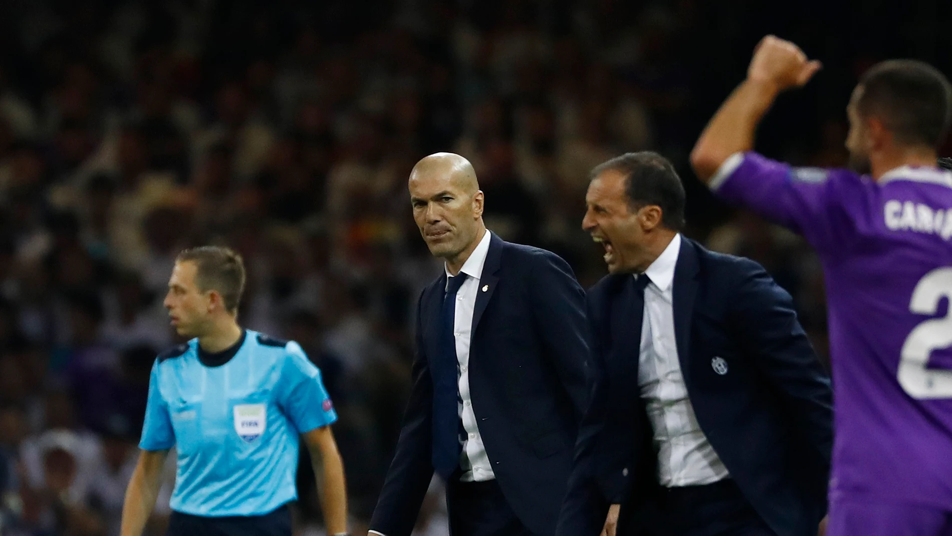 Zidane y Allegri en la Champions Zidane y Allegri en la Champions