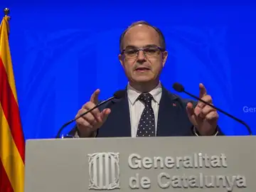 Turull, en rueda de prensa Turull, en rueda de prensa
