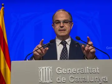 Turull, en rueda de prensa Turull, en rueda de prensa