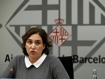 Ada Colau, alcaldesa de Barcelona, en una imagen de archivo Ada Colau, alcaldesa de Barcelona, en una imagen de archivo