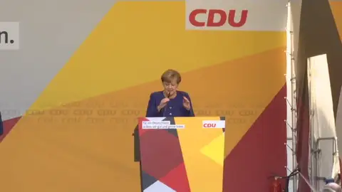 Partidos alemanes multiplican actos mientras los sondeos siguen inamovibles Partidos alemanes multiplican actos mientras los sondeos siguen inamovibles