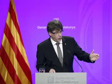 Carles Puigdemont, presidente de la Generalitat Carles Puigdemont, presidente de la Generalitat
