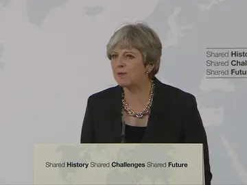 May dice que Reino Unido quiere un período de transición de dos años tras el brexit May dice que Reino Unido quiere un período de transición de dos años tras el brexit