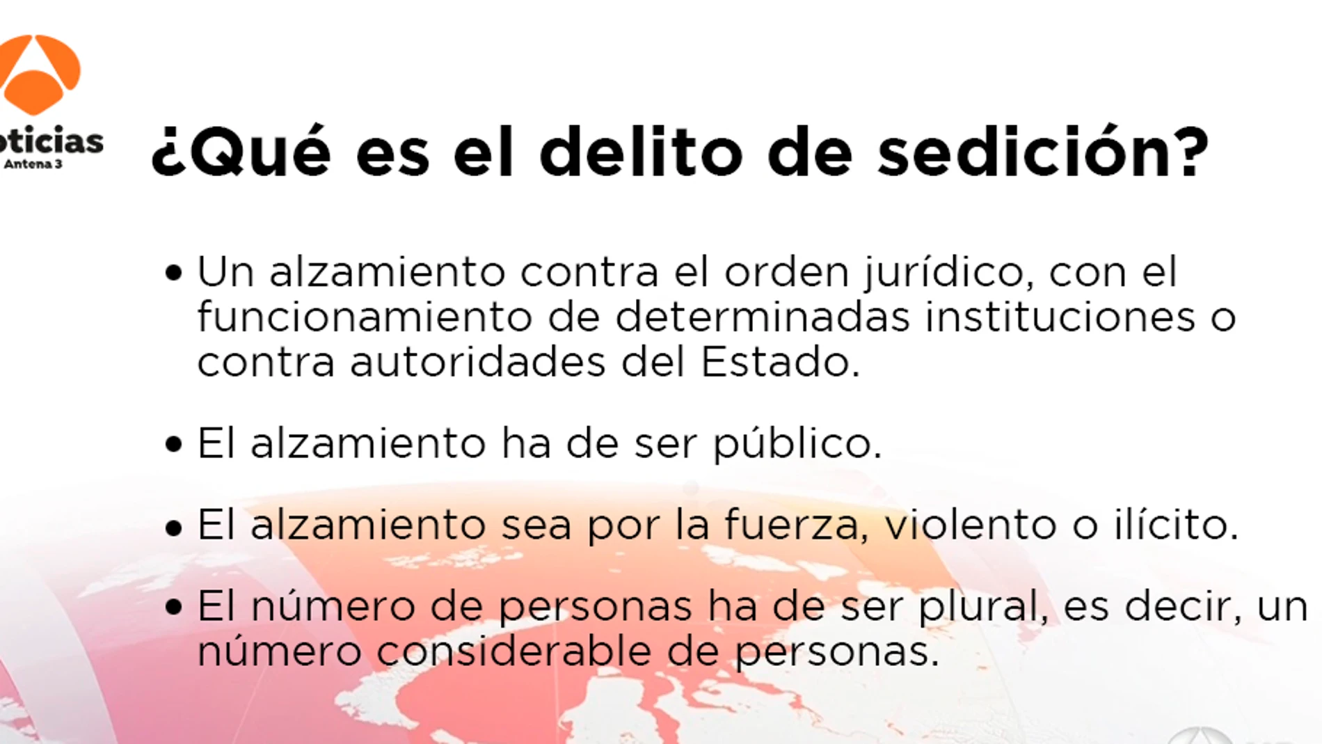 Delito de sedición Delito de sedición