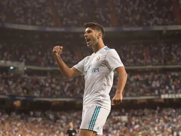 Marco Asensio celebrando un gol Marco Asensio celebrando un gol