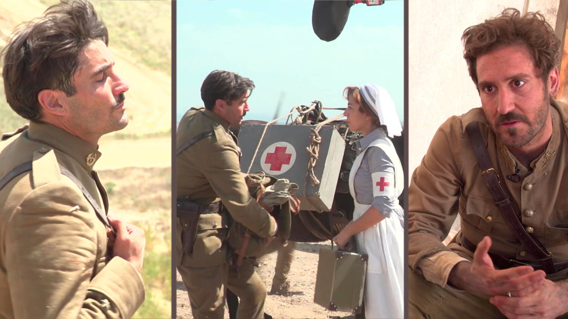 As&iacute; se grab&oacute; la gran batalla y el desembarco de las Damas Enfermeras en Melilla