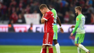 Kimmich lamenta el empate del Bayern ante el Wolfsburgo