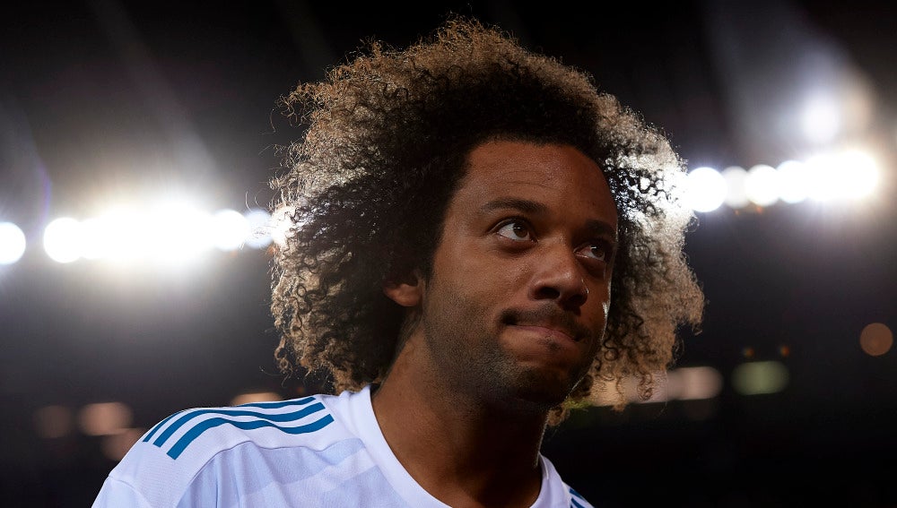 Marcelo durante un partido