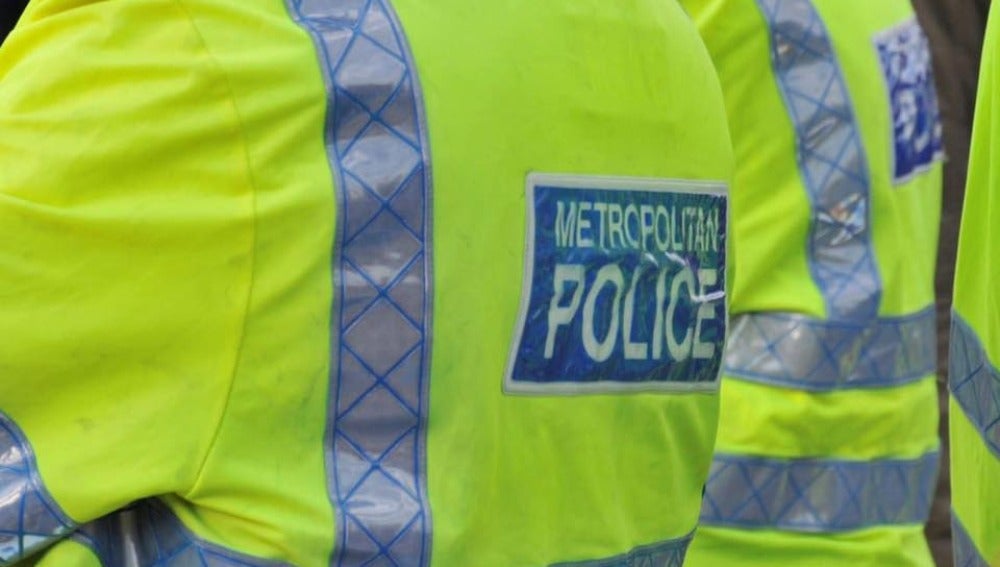 Imagen de archivo de agentes de la Policía metropolitana