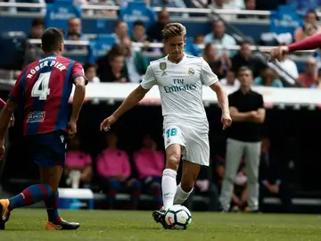 Marcos Llorente, ante el Levante Marcos Llorente, ante el Levante