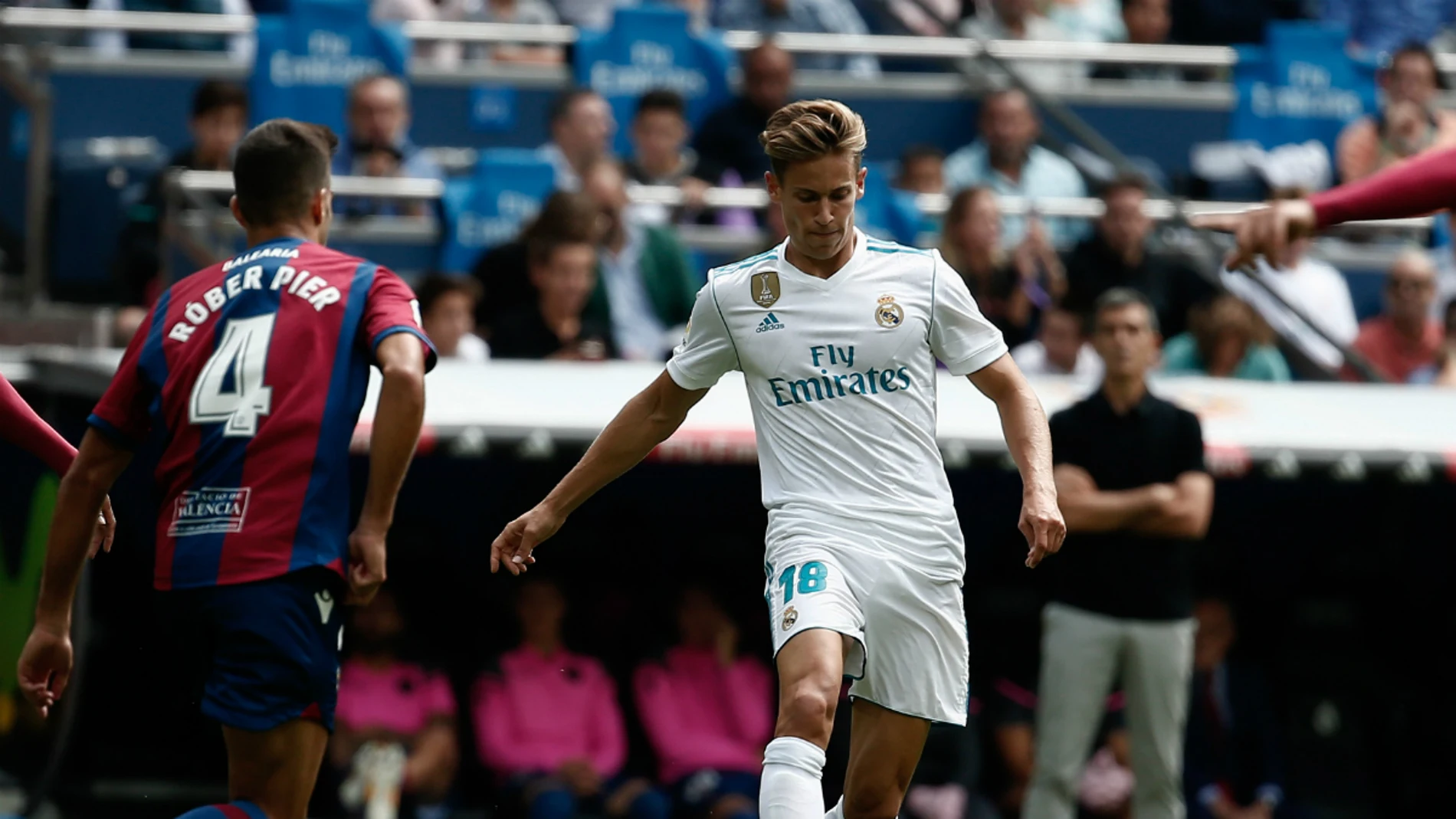 Marcos Llorente, ante el Levante Marcos Llorente, ante el Levante