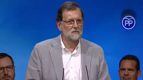 Mariano Rajoy, en la reunión con los presidentes provinciales del PP Mariano Rajoy, en la reunión con los presidentes provinciales del PP