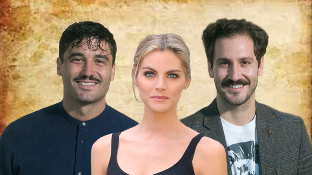 Álex García, Amaia Salamanca y Álex Gadea