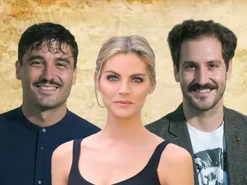 Álex García, Amaia Salamanca y Álex Gadea Álex García, Amaia Salamanca y Álex Gadea