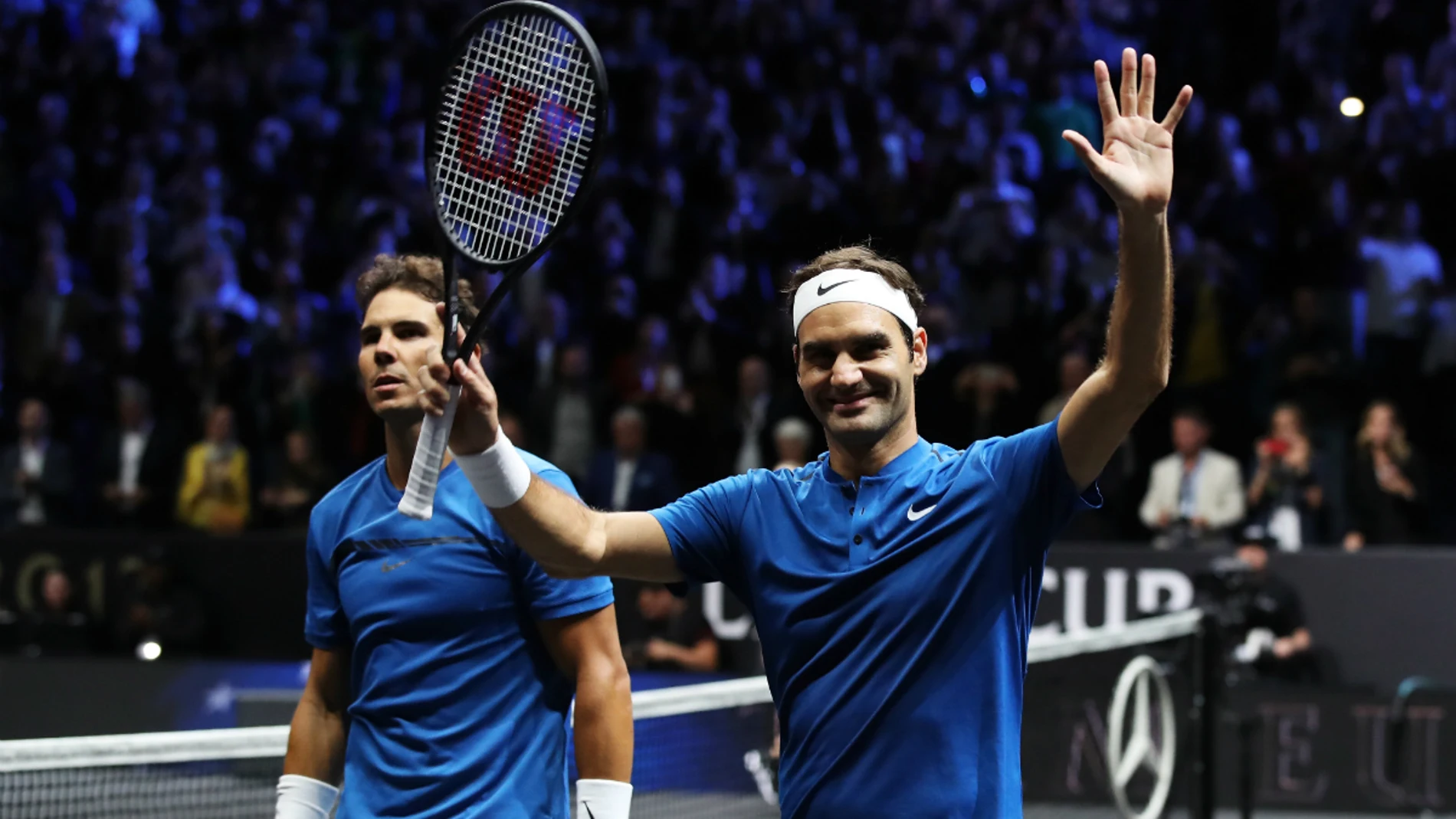 Federer, junto a Nadal Federer, junto a Nadal