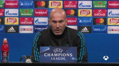 Zidane, sobre el partido contra el Borussia: 