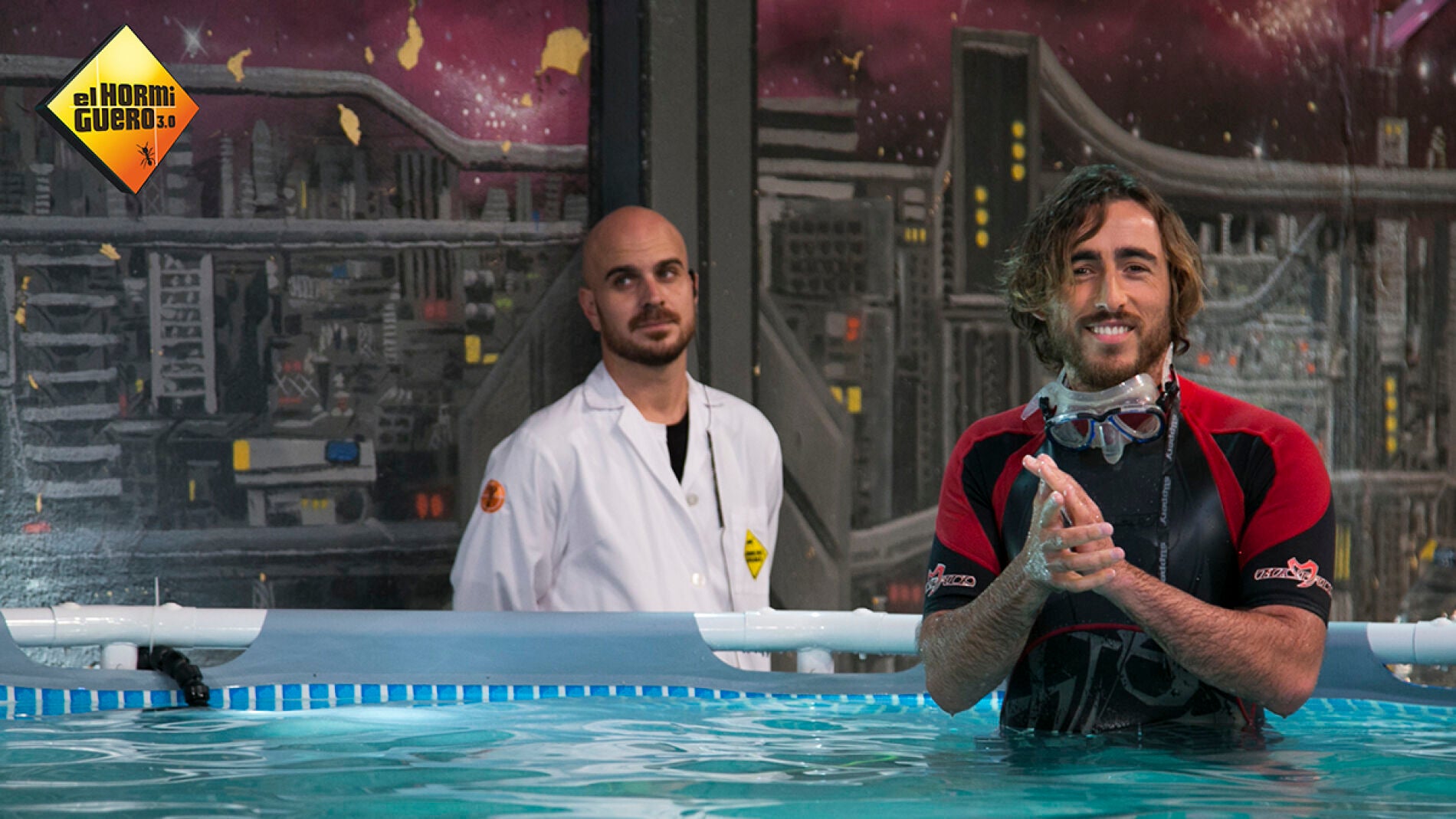 C&oacute;mo crear c&iacute;rculos de aire bajo el agua