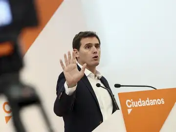 El líder de Ciudadanos, Albert Rivera El líder de Ciudadanos, Albert Rivera