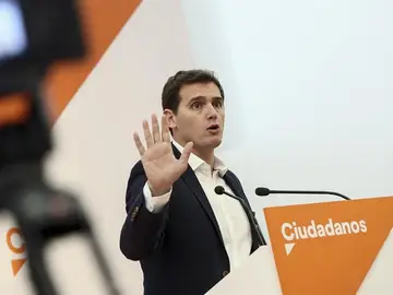 El líder de Ciudadanos, Albert Rivera El líder de Ciudadanos, Albert Rivera
