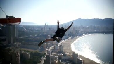 Saltos extremos en Benidorm