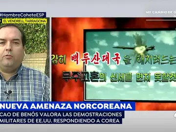 Cao de Benós, sobre la actuación de Corea del Norte: "Es una muestra de fuerza más que un preludio de un ataque" Cao de Benós, sobre la actuación de Corea del Norte: "Es una muestra de fuerza más que un preludio de un ataque"