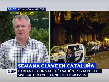 El portavoz de los Mossos: “No veríamos con buenos ojos una intervención” El portavoz de los Mossos: “No veríamos con buenos ojos una intervención”