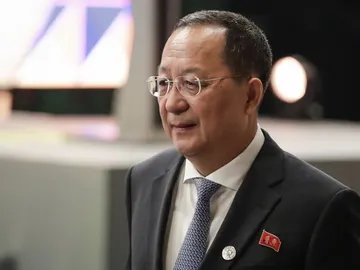 El ministro de Exteriores norcoreano, Ri Yong-ho El ministro de Exteriores norcoreano, Ri Yong-ho