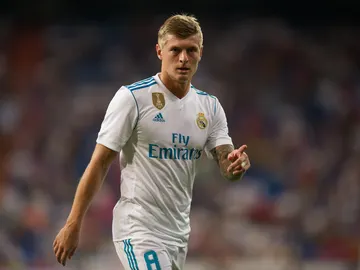 Toni Kroos en el partido frente a la Fiorentina Toni Kroos en el partido frente a la Fiorentina