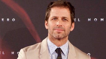 Zack Snyder presentando 'El Hombre de Acero'