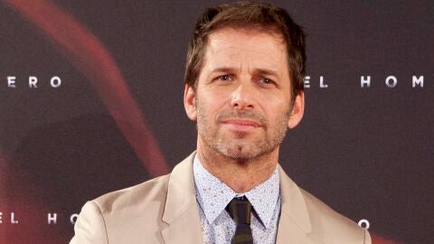 Zack Snyder presentando 'El Hombre de Acero'