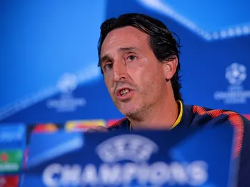 Emery en una rueda de prensa Emery en una rueda de prensa